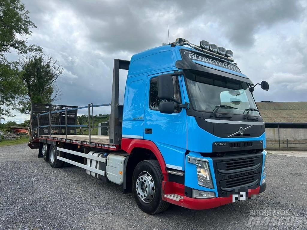 Volvo FM 11 330 Kamioni sa ravan platformom / vitlom