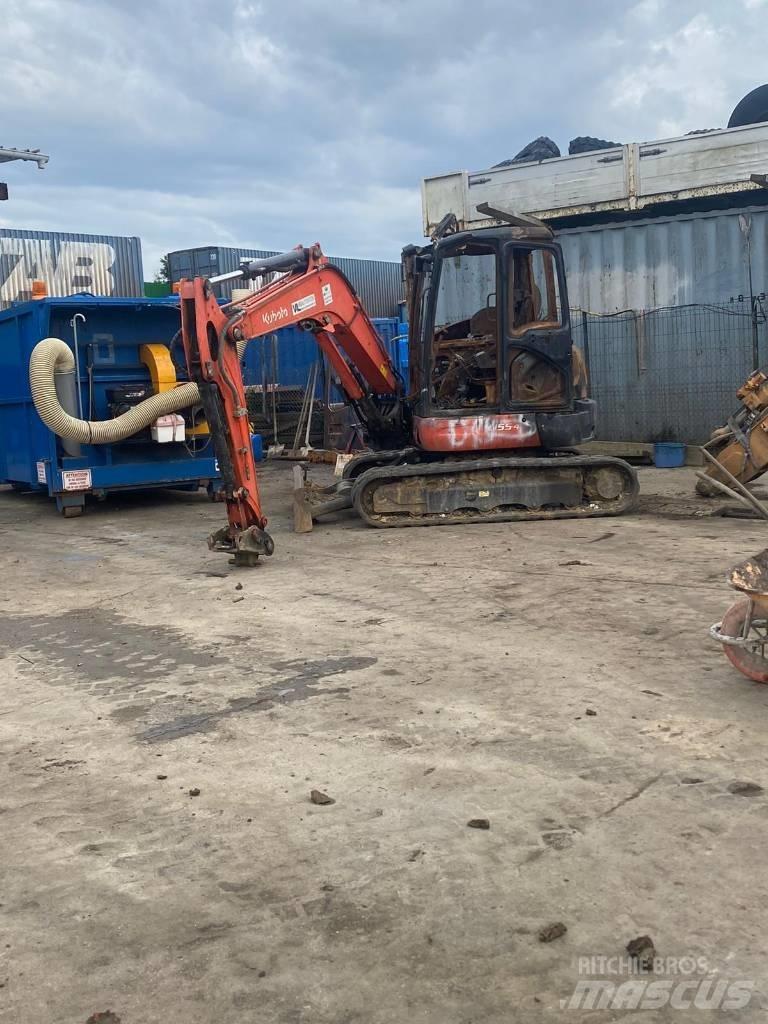 Kubota U 55-4 Boom i dipper strele
