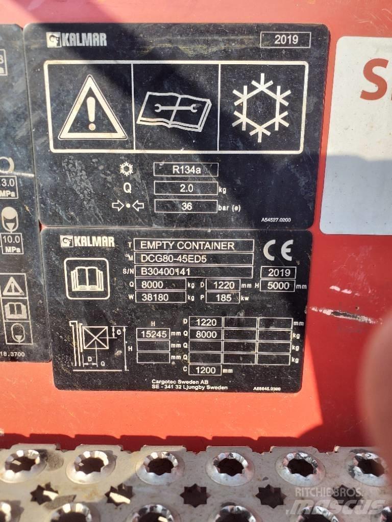 Kalmar DCG80-45ED5 Kontejnerski viljuškari