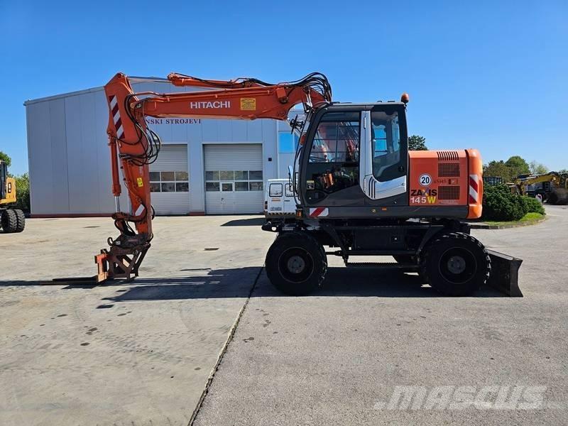 Hitachi ZX 145 W-3 Bageri točkaši