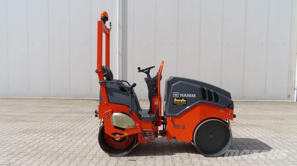 Hamm HD8 VV Valjci sa duplim bubnjem
