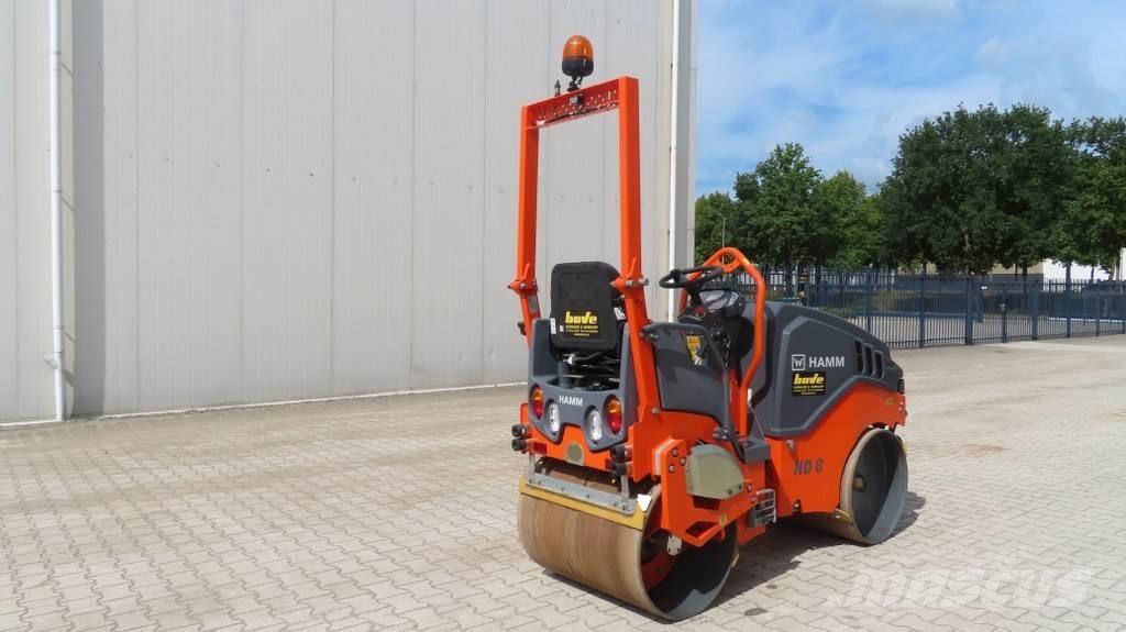 Hamm HD8 VV Valjci sa duplim bubnjem