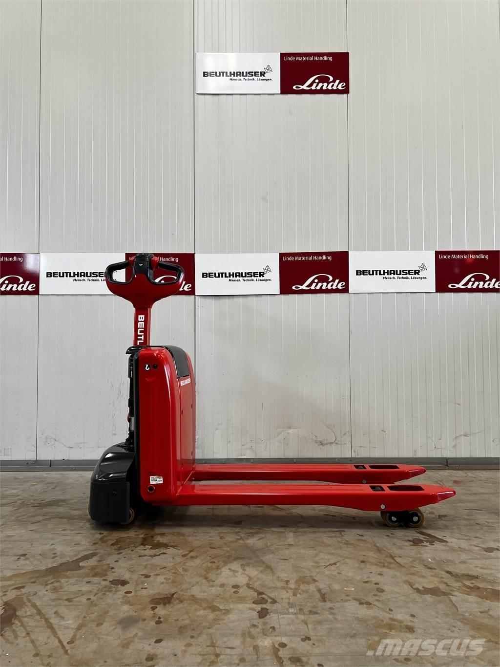 Linde MT15 Ručni električni viljuškar