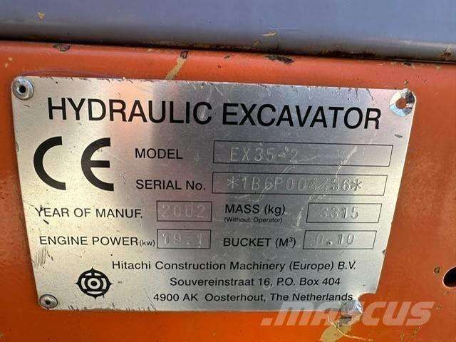 Hitachi EX 35-2 Mini bageri < 7t