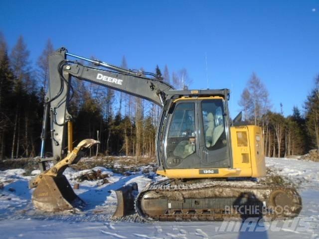 John Deere 135 G Bageri guseničari