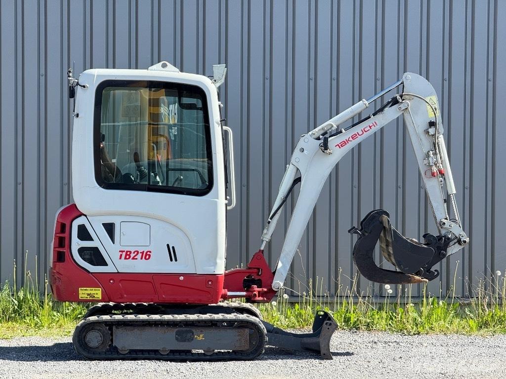 Takeuchi TB 216 Mini bageri < 7t
