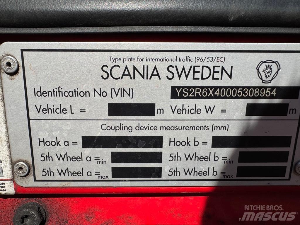 Scania R 560 Kamioni za drva Šticari