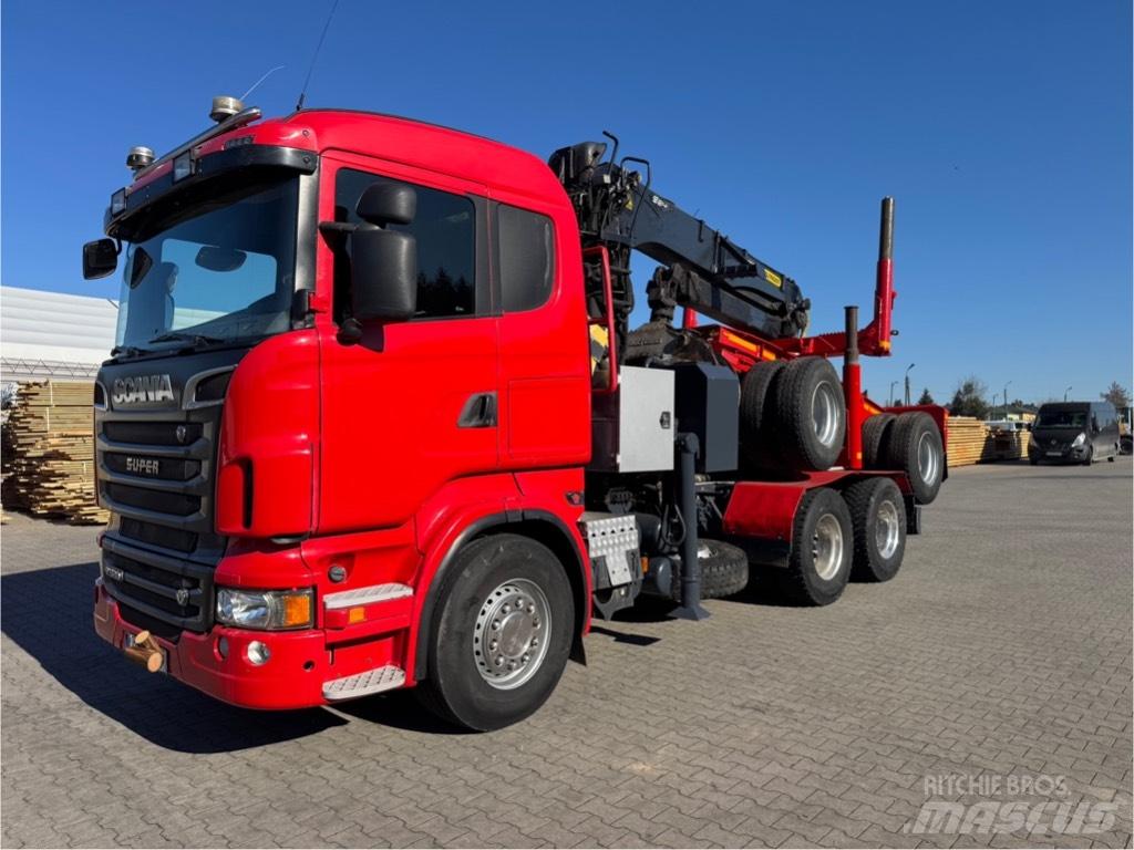 Scania R 560 Kamioni za drva Šticari