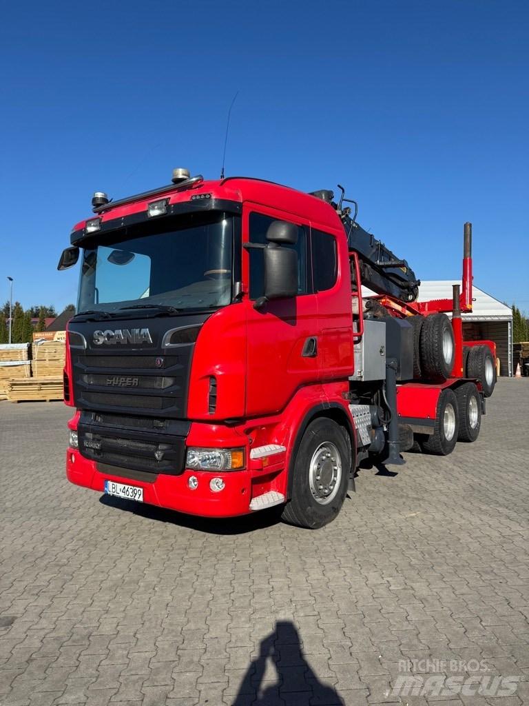 Scania R 560 Kamioni za drva Šticari