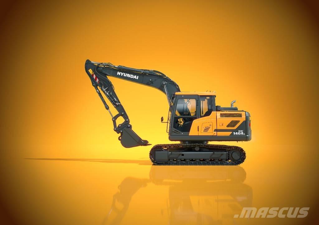 Hyundai HX 140 AL Bageri guseničari