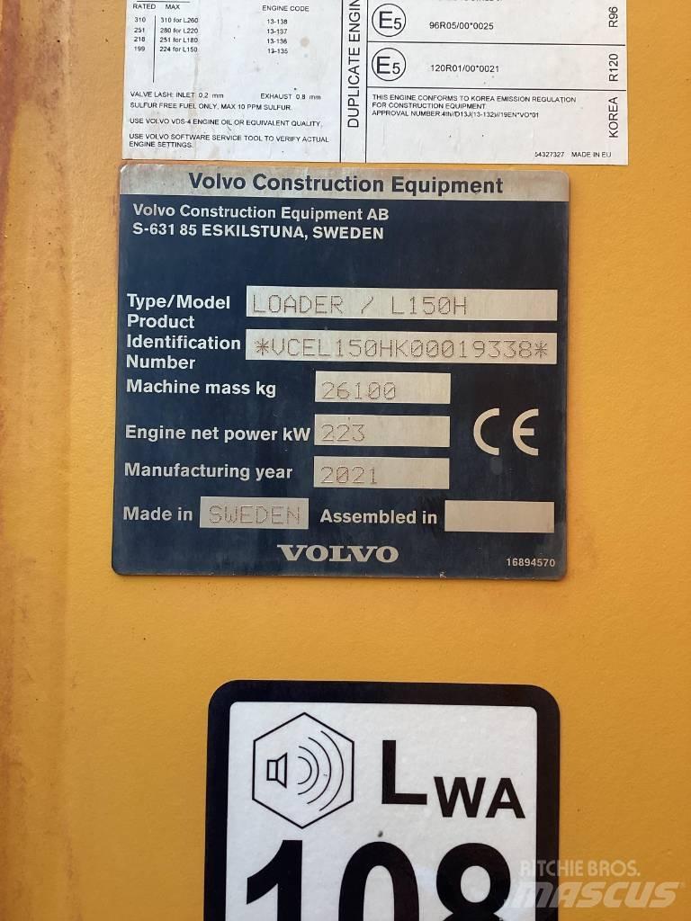 Volvo L 150 H Utovarivači na točkove