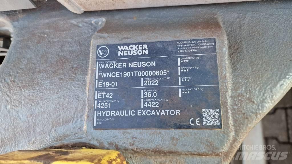 Wacker Neuson ET42 Bageri guseničari