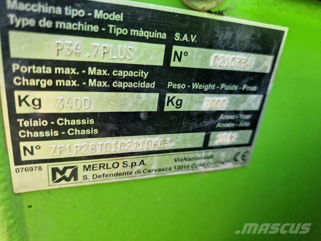 Merlo P 34.7 Plus Teleskopski viljuškari