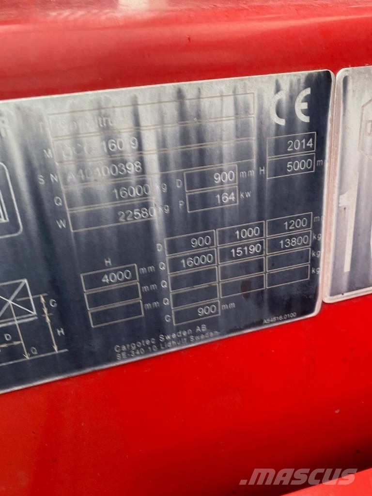 Kalmar DCG 160-9 Dizelski viljuškari