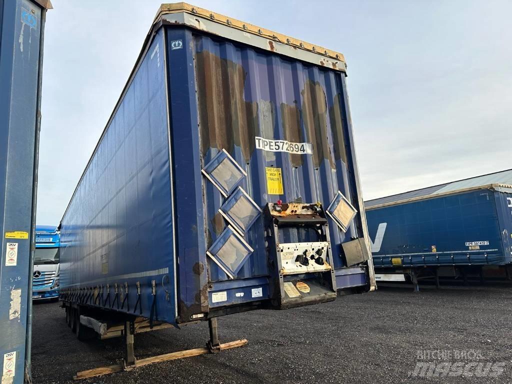 Krone SD MEGA-LINER Poluprikolice sa ciradom