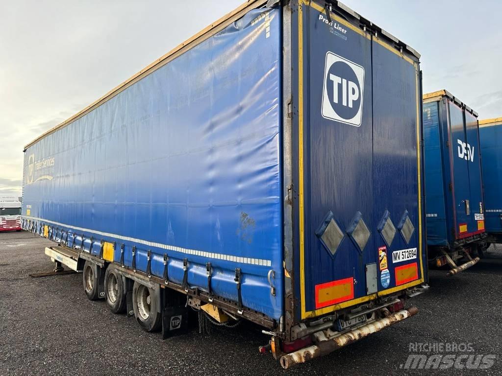 Krone SD MEGA-LINER Poluprikolice sa ciradom