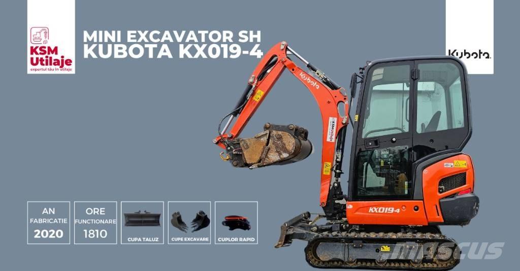 Kubota KX 019-4 Mini bageri < 7t