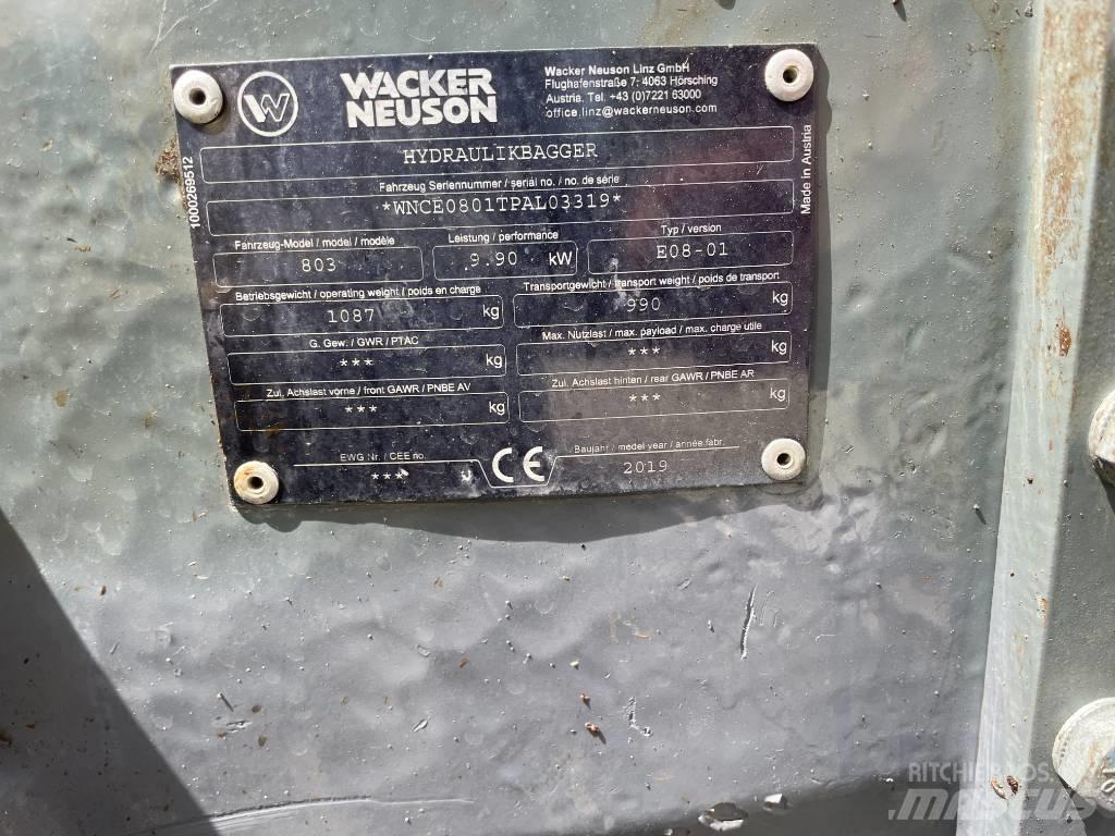 Wacker Neuson 803 Mini bageri < 7t