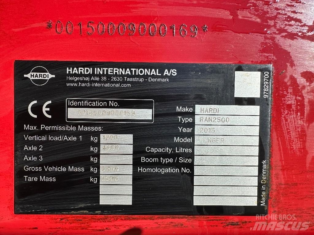 Hardi Ranger 2500 Vučene prskalice