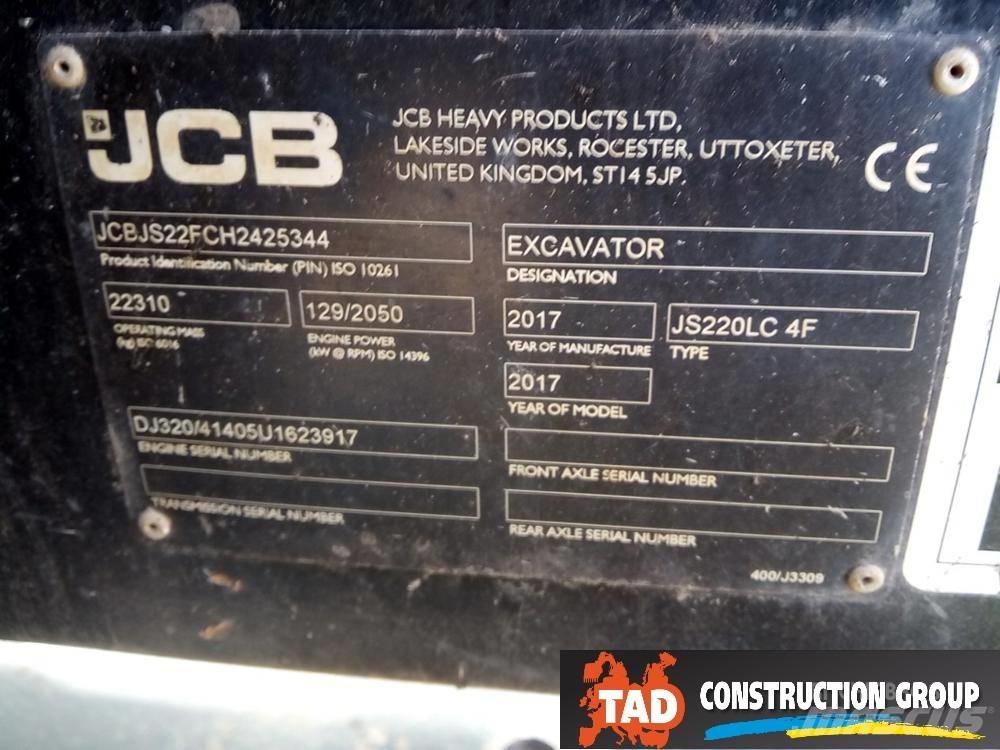 JCB JS 220 LC Bageri guseničari