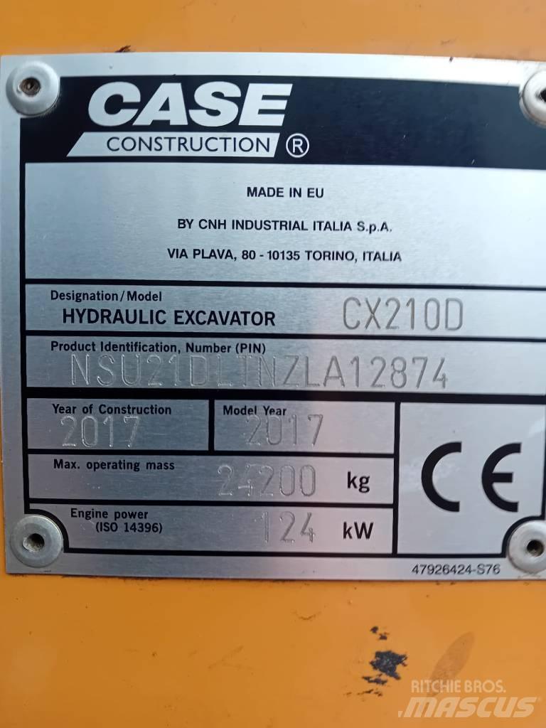 CASE CX 210 D Bageri guseničari