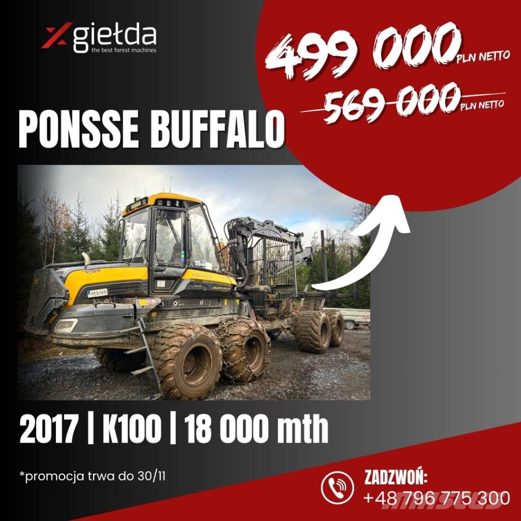 Ponsse Buffalo Forvarderi
