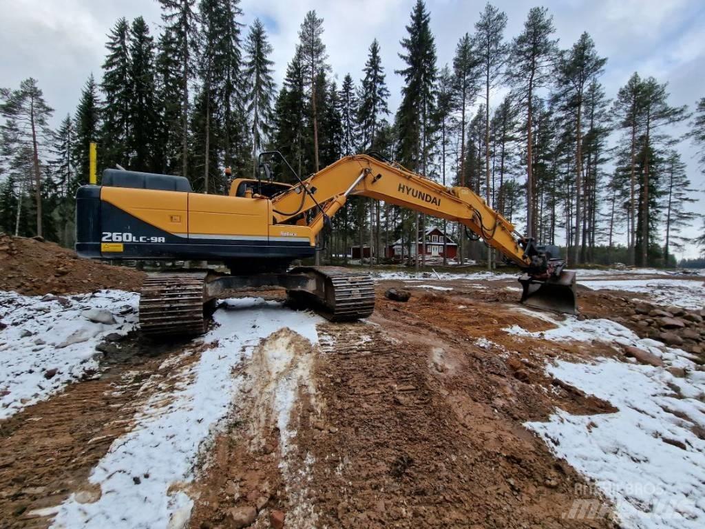 Hyundai 260 LC Bageri guseničari
