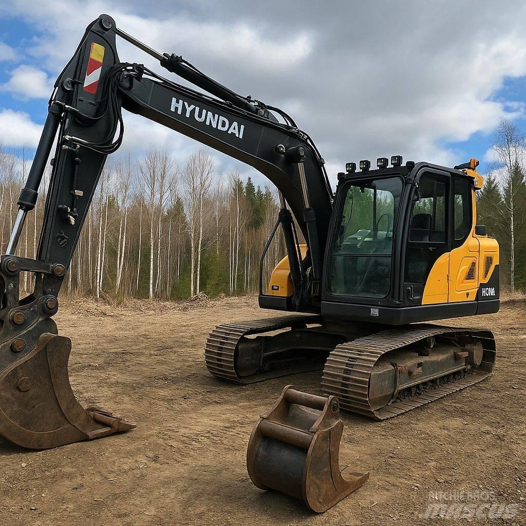 Hyundai HX 140 AL Bageri guseničari