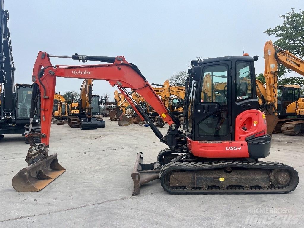 Kubota U 55-4 Mini bageri < 7t