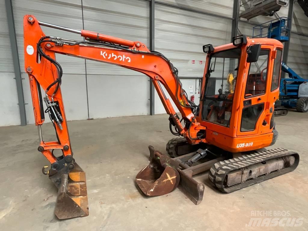 Kubota U 35-3 A 3 Mini bageri < 7t