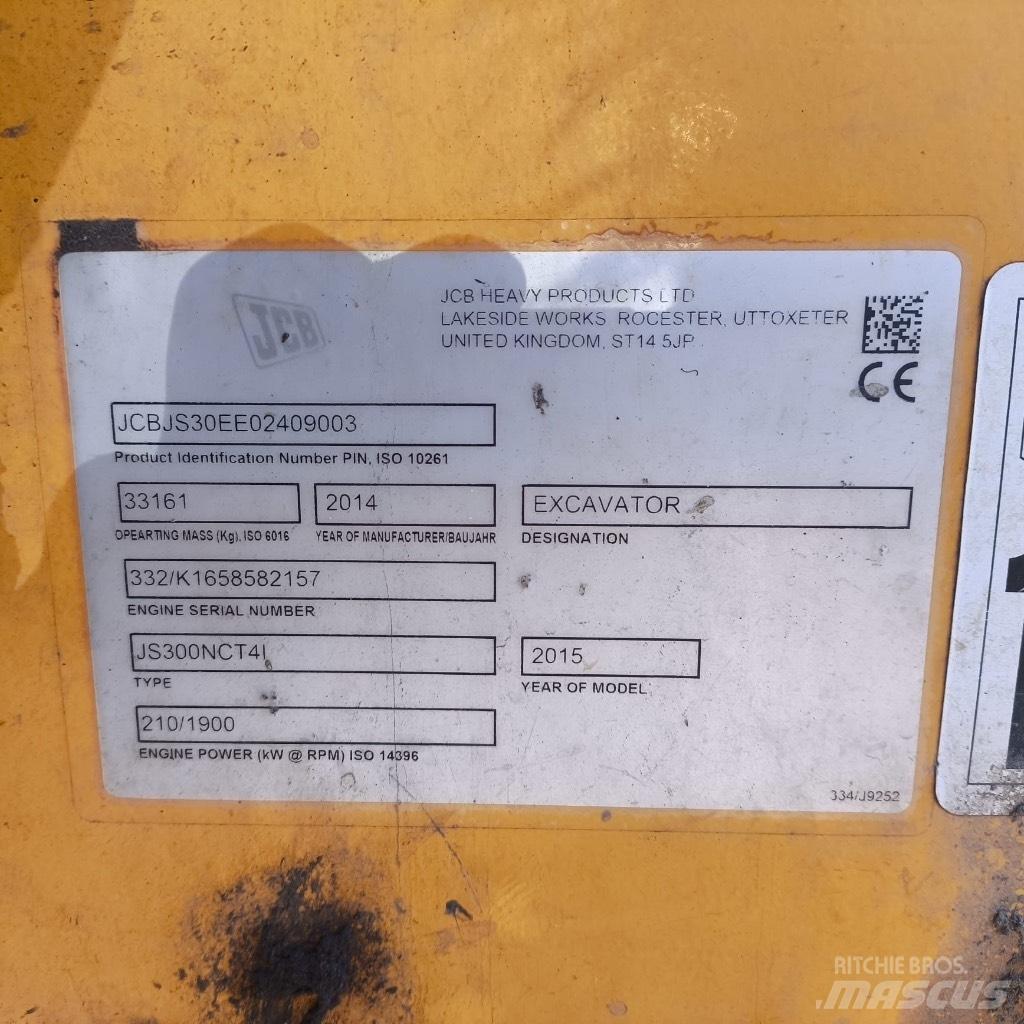 JCB JS300nc Bageri guseničari