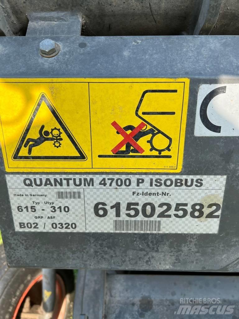 CLAAS Quantum 4700 P Samoutovarne prikolice