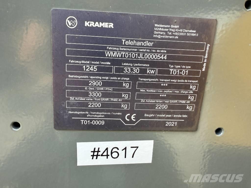 Kramer 1245 Teleskopski viljuškari