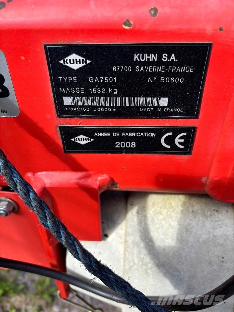 Kuhn 7501 Sakupljači