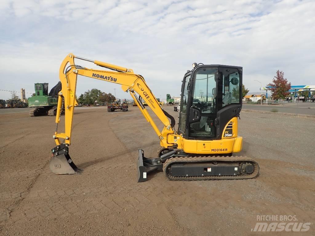 Komatsu PC35MR-5 Mini bageri < 7t