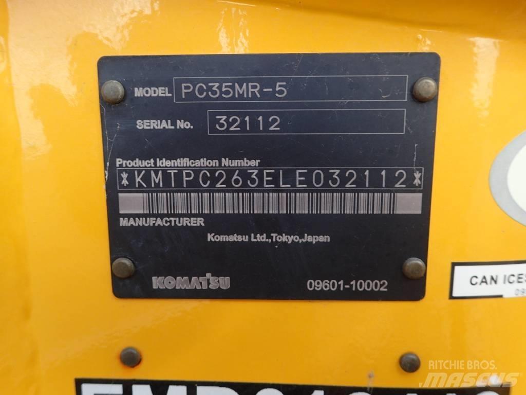 Komatsu PC35MR-5 Mini bageri < 7t
