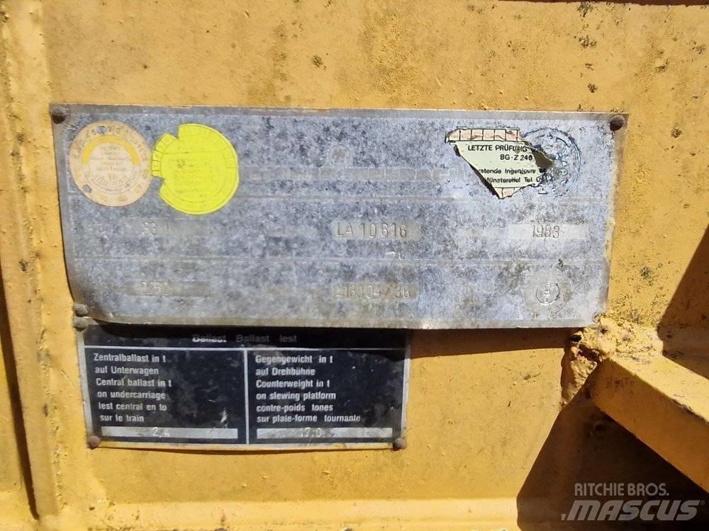 Liebherr 33 K Kranovi tornjevi