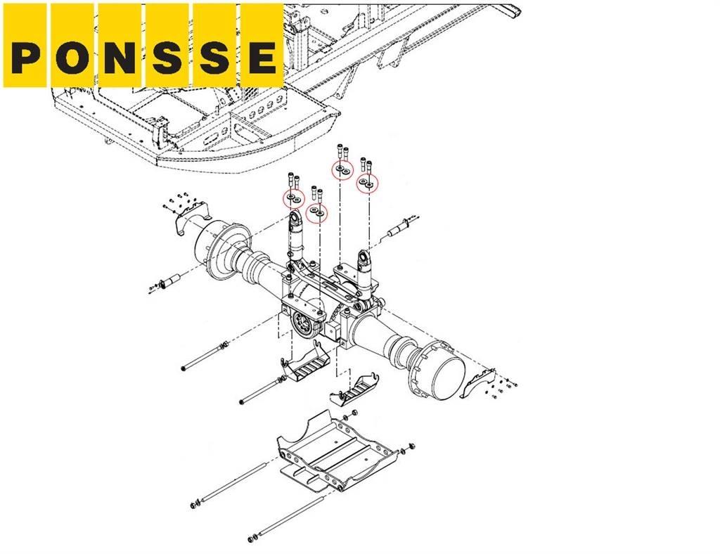 Ponsse 0062632 Šasija i vešenje