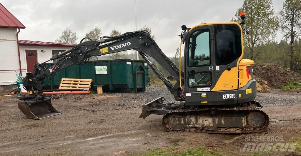 Volvo ECR 58 D Mini bageri < 7t