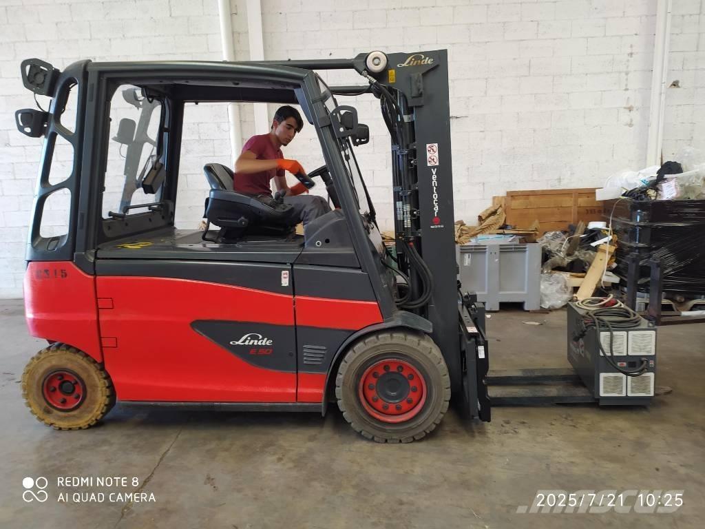 Linde E50/600 L Električni viljuškari