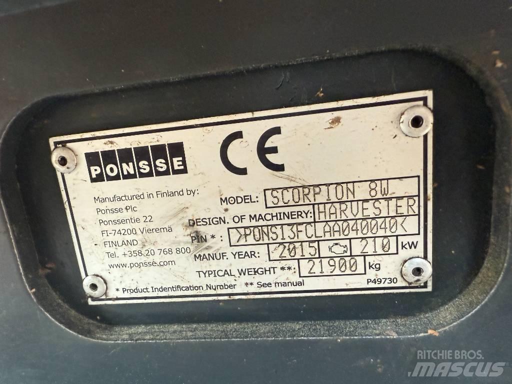 Ponsse SCORPION 8W Harversteri
