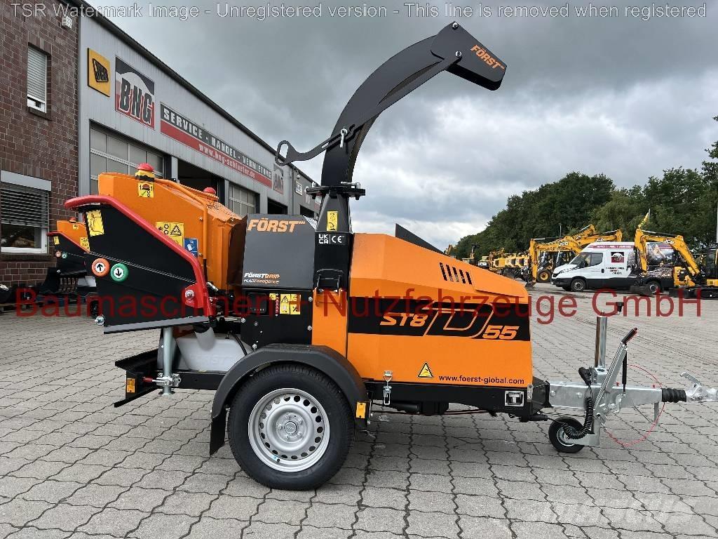  Först ST8D55 -Demo- Drobilice drva / čiperi