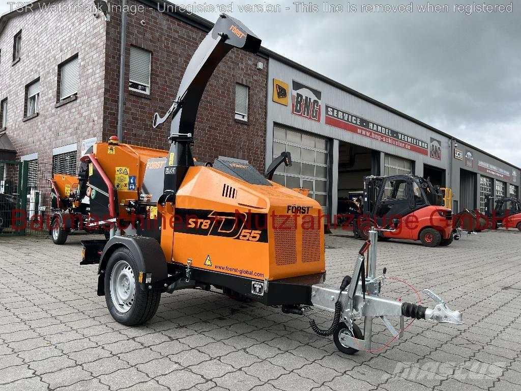  Först ST8D55 -Demo- Drobilice drva / čiperi