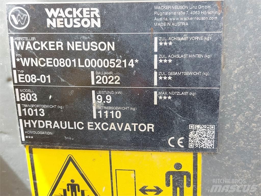 Wacker Neuson 803 Bageri guseničari