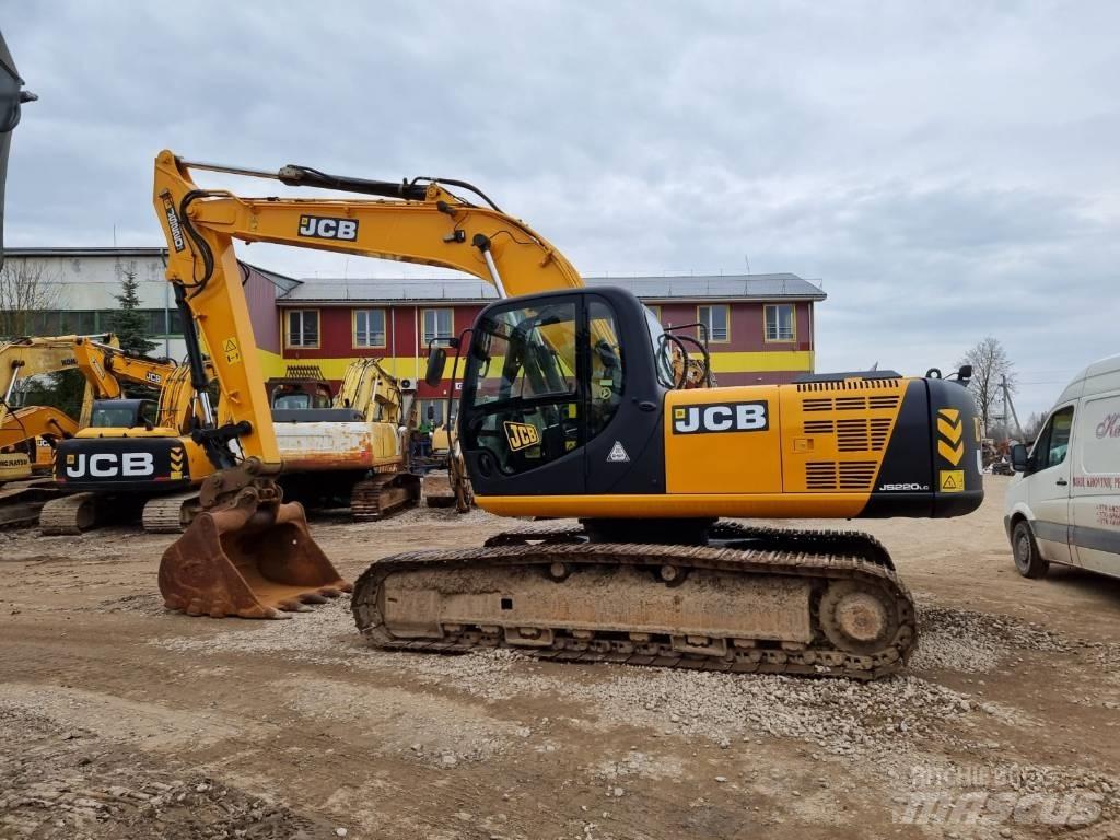 JCB JS 220 LC Bageri guseničari