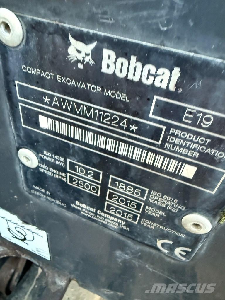 Bobcat E 19 Mini bageri < 7t