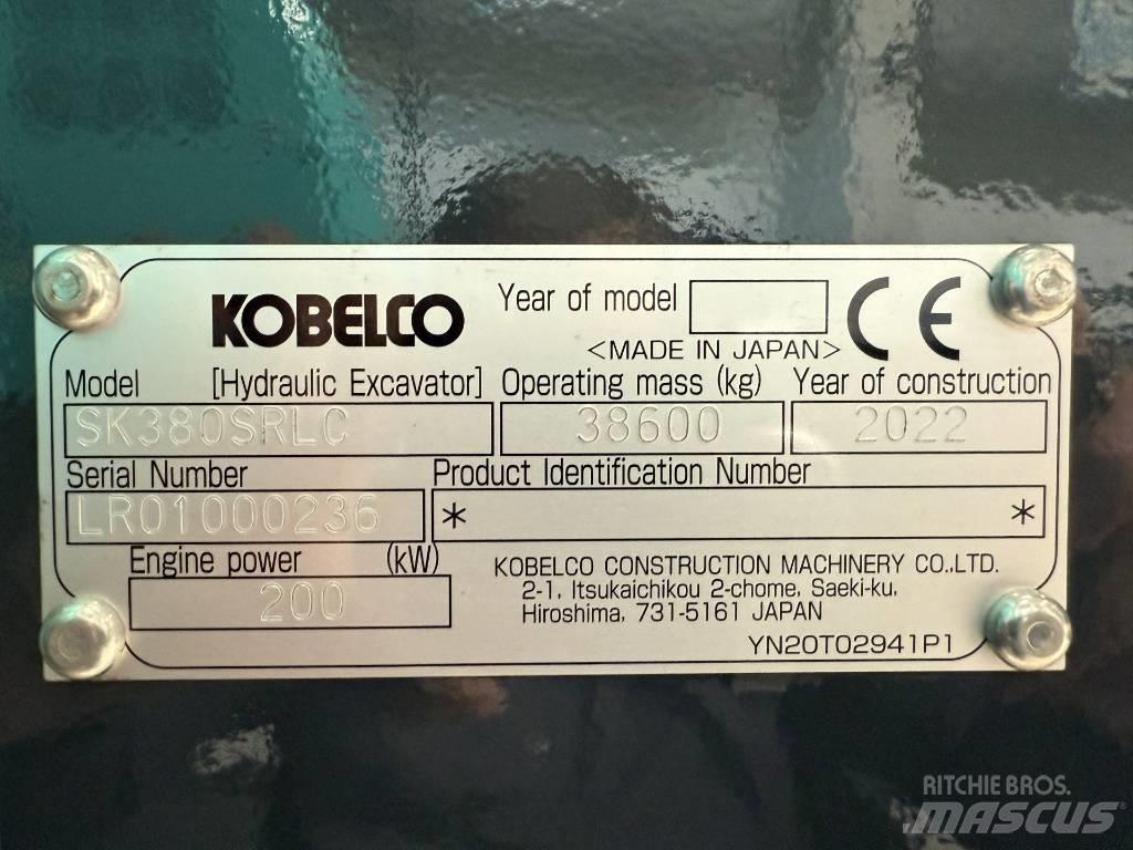 Kobelco SK380SRLC Bageri guseničari