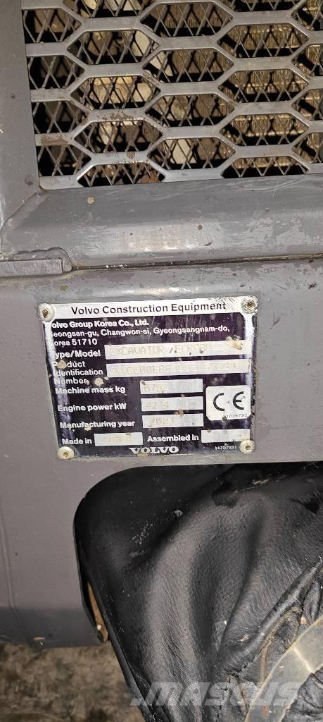 Volvo ECR 88 pro Midi bageri 7t – 12t