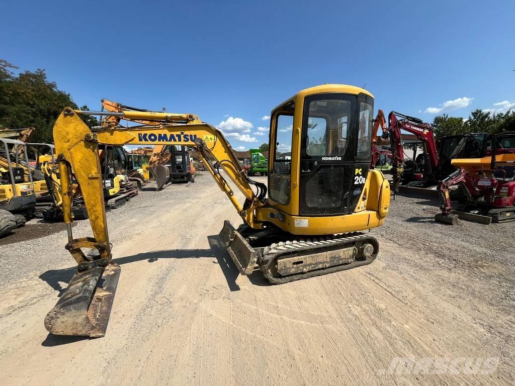 Komatsu PC 20 R-8 Mini bageri < 7t