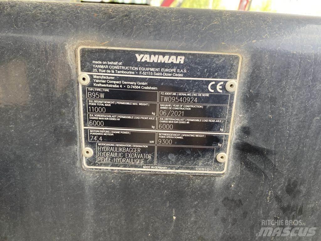 Yanmar B95W Bageri točkaši